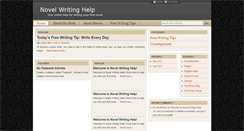 Desktop Screenshot of novelwritinghelp.com